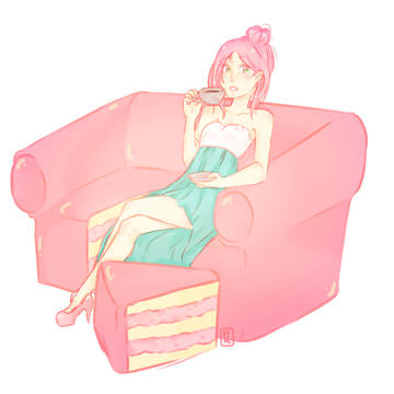Sofa Cake