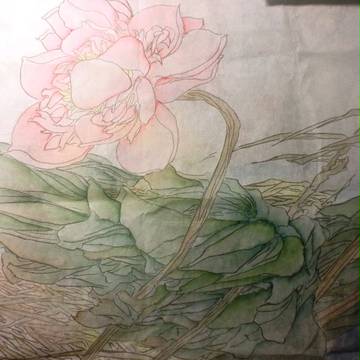 小时候的国画