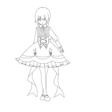 おなご線画