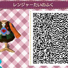 [とび森]レンジャー隊の服[Linda3]