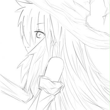 線画　　