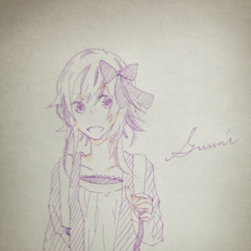 らくがきーGUMIちゃん…