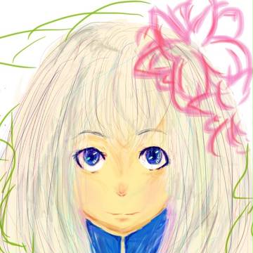 iPhone5でマリー描いたよ！