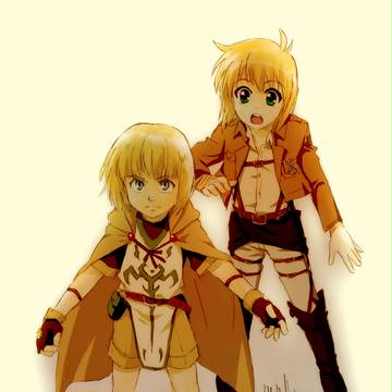 アルミンとユーノがあまりに似ているので