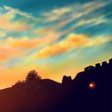 夕景