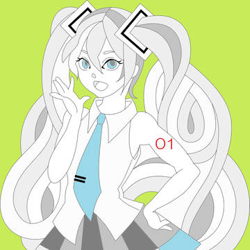 休日おえかき