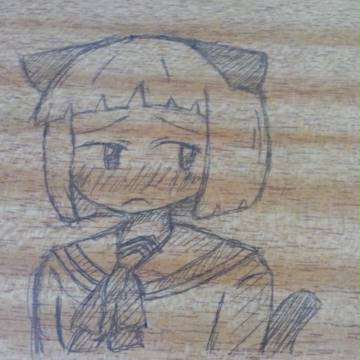 授業中に描いてしまった関口ユリア