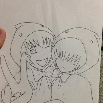 ユウちゃんレイくん(下書き)