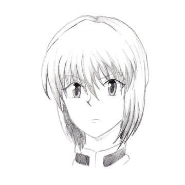 クラピカ　鉛筆画
