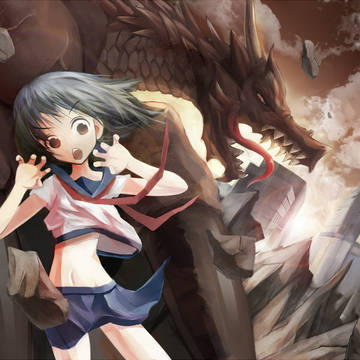 ドラゴンのモノマネ