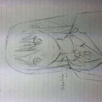 習作画(未スキャン•画質悪)