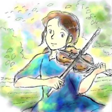 フィオリーナとバイオリン