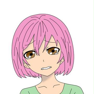 泣いた