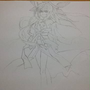 【模写修行】その３　デート・ア・ライブ　五河琴里