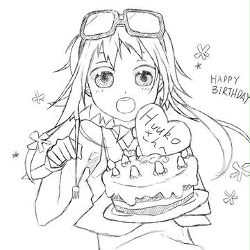 自分に誕生日おめでと~w
