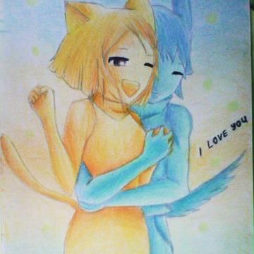 Draw with me I love you