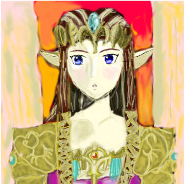 初描き　トワプリゼルダ