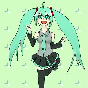 初音ミクで練習してみました！