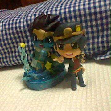承太郎とスタプラさん　作ってみました