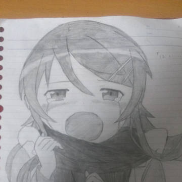高坂桐乃　模写