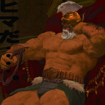 挑戦者を待ちわびるウイグル獄長