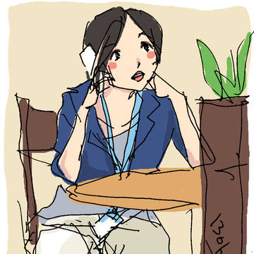 街角お姉さんスケッチ