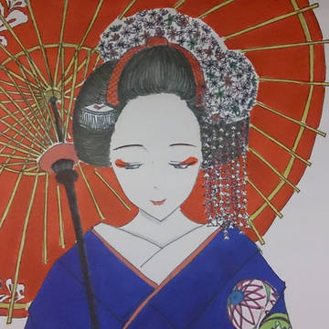 舞妓さんです