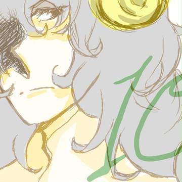 てんさん落書き