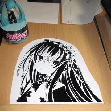 [切り絵]　【無限龍】　オーフィスちゃん