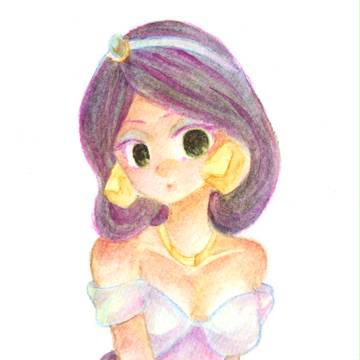 水彩色鉛筆はじめました