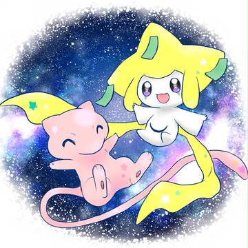 ジラーチとミュウ