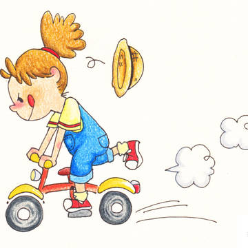 自転車ぶんぶーん