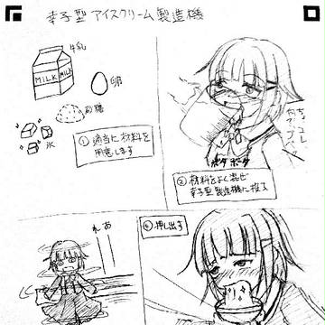 幸子型アイスクリーム製造機