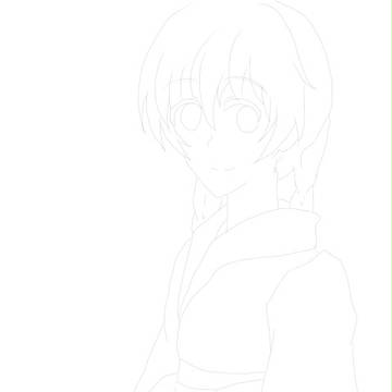RDG 鈴原泉水子 線画