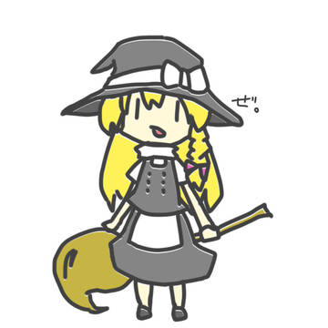 落書き魔理沙
