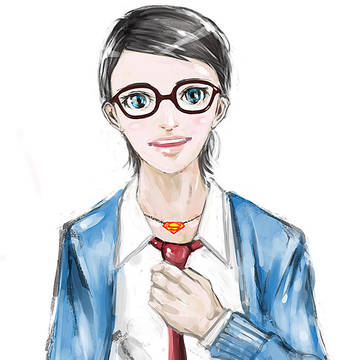 クラーク・ケント系女子
