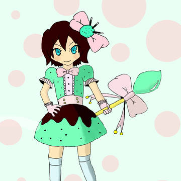 魔法少女　チョコミントちゃん