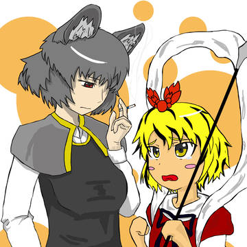 おとナズーリンとロリ丸星