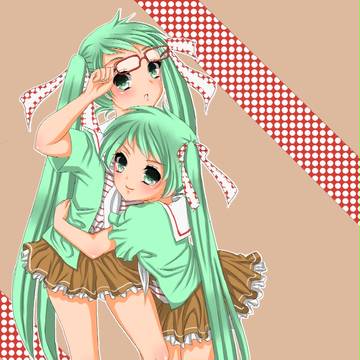 赤旗ミク