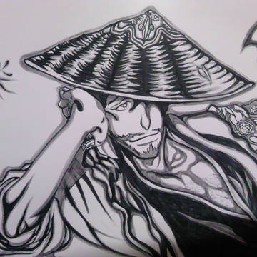 墨絵　京楽春水