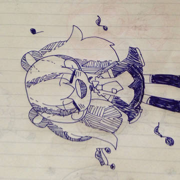 落書きミクさん