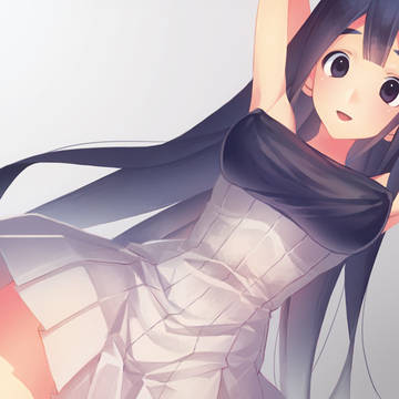 黒髪ロングちゃん