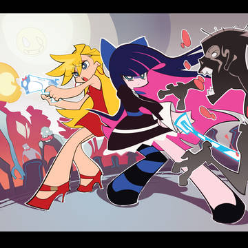 Panty & Stocking Zombie Brawl