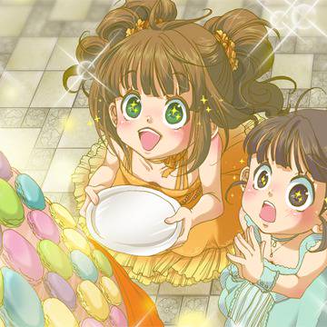 お祭り参加絵
