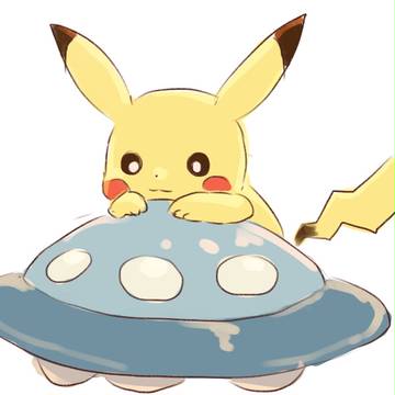 ピカチュウらくがき