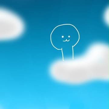 空の上で遊ぶ