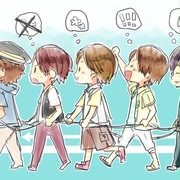 電車ごっこ