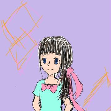 爽やかな女の子