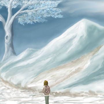雪の樹