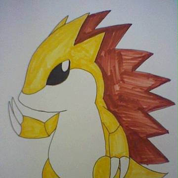 サンドパン描いてみた